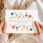 Personalised Floral Proposal Card