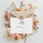 Personalised Bow Thank You Card