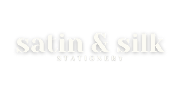 Satin & Silk Stationery